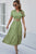 Collared Tiered Midi Shirt Dress (Belt Not Included)