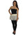 Floral flared mini skirt