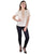 Solid Tie Up Pattern Neckline Short Sleeves top