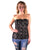 Plus floral lace top