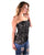 Plus floral lace top