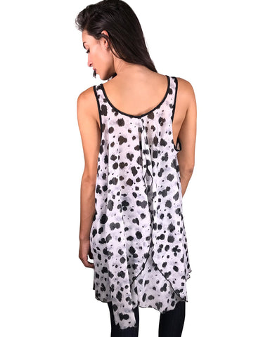 Ladies allover print top