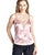Adjustable cami straps fashion satin top