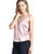 Adjustable cami straps fashion satin top