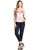 Adjustable cami straps fashion satin top