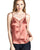Adjustable cami straps fashion satin top
