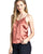 Adjustable cami straps fashion satin top