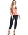 Adjustable cami straps fashion satin top