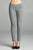 Ladies fashion plus nr span ponte seagull shaped waistband long pants