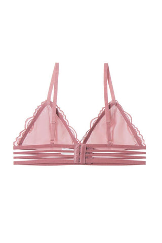 Ladies floral lace overlay bralette