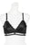 Ladies velvet bralette w/trimmed lace