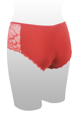 Ladies floral lace side panel bikini