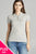 Ladies fashion plus size classic pique polo top
