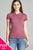 Ladies fashion plus size classic pique polo top
