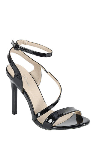 Ladies fashion high heel sandal, open almond toe, platform stiletto - merchandiserus2