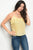 Ladies fashion open back tank top