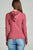 Ladies fashion plus size full zip-up closure hoodie w/long sleeves and lined drawstring hood