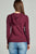 Ladies fashion plus size full zip-up closure hoodie w/long sleeves and lined drawstring hood
