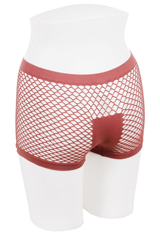 Ladies fishnet boyshort