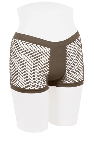Ladies fishnet boyshort