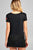 Ladies fashion short sleeve round neck w/floral patched crop rayon spandex top