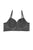 Ladies fashion floral lace overlayed long line bra