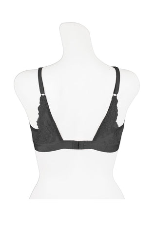 Ladies fashion floral lace triangle bralette