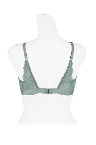 Ladies fashion floral lace triangle bralette