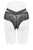 Ladies fashion floral lace hipster panty