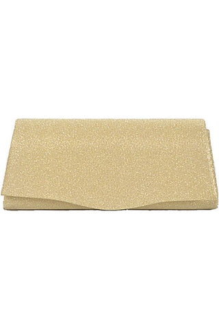Rectangular shiny evening clutch