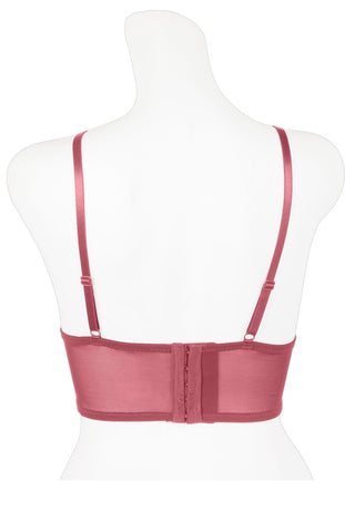 Ladies fashion velvet bralette w/adjustable straps