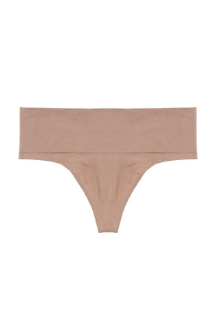 Ladies comfortable microfiber seamless thong