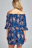 Ladies fashion round neck sleeveless mesh mini dress - merchandiserus2