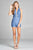 Ladies fashion halter neck w/double braid strap detail back open romper