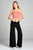Ladies fashion plus size crop tube cotton spandex top
