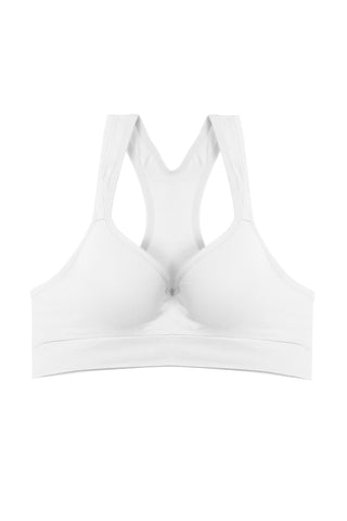 Ladies racer back sports bra