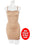 Ladies seamless shaping slip dress