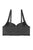 Ladies d-cup solid demi bra w/underwire