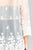 Ladies fashion open front scalloped hem lace cardigan