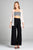 Ladies fashion open front scalloped hem lace cardigan