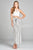 Ladies fashion heart neckline halter neck open back lace crop top