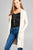 Ladies fashion long sleeve open front w/pocket long length rayon spandex cardigan
