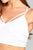 Ladies fashion front strap bustier detail rayon spandex crop top