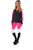 Ladies fashion active sport yoga / zumba 2 pc set zip up jacket & leggings outfit