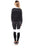 Ladies fashion active sport yoga / zumba 2 pc set zip up jacket & leggings outfit