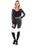 Ladies fashion active sport yoga / zumba 2 pc set zip up jacket & leggings outfit