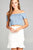 Ladies fashion short sleeve off the shoulder rayon spandex rib top