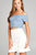 Ladies fashion short sleeve off the shoulder rayon spandex rib top