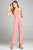 Ladies fashion tube top long wide leg rayon spandex jumpsuit