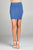 Ladies fashion waist elastic band mini skirt